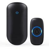 Black, 1 button + 1 receiver