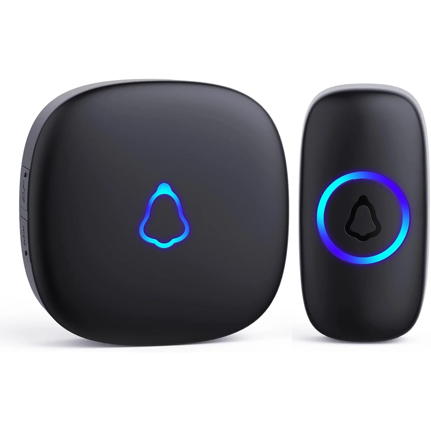 SECRUI M520 Wireless Doorbell, black, 1 button + 1 receiver